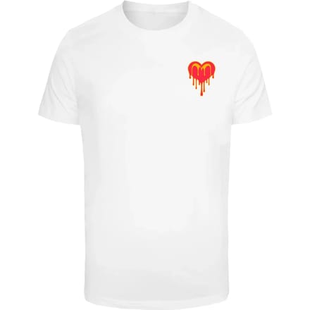 Mister Tee - Cheese Lovers Club Heren Tshirt - S - Wit