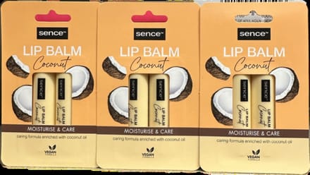 6 x Sence Lippenbalsem Coconut