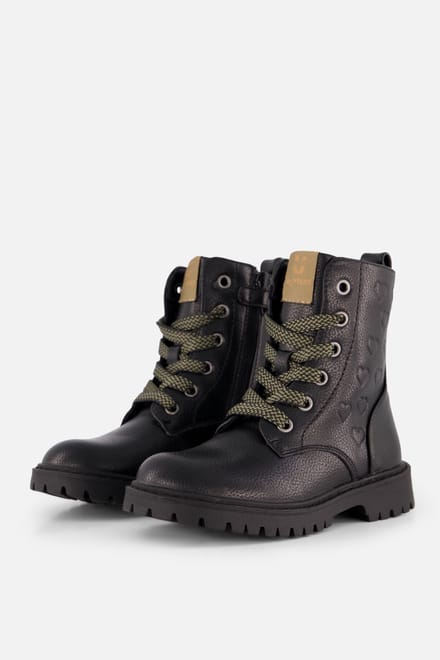 Muyters veterboots zwart - Maat 32 - Kinderschoenen
