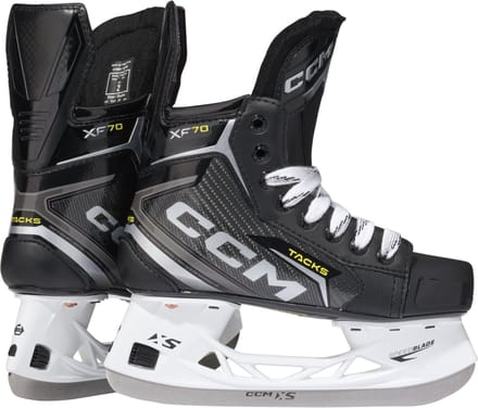 CCM - Tacks XF70 IJshockeyschaatsen - Kinderen - Zwart - 33.5