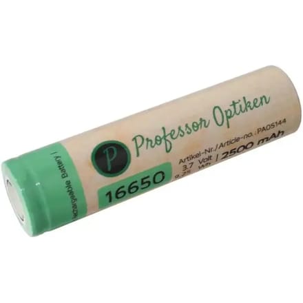 Batterij Professor Optiken Accu Lilo 16650