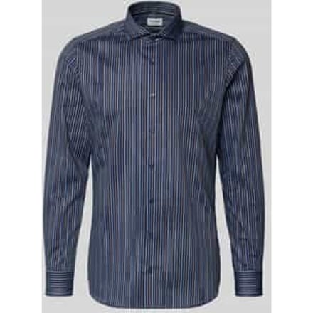 Slim fit zakelijk Hemd met haaikraag