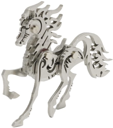 Bouwpakket 3D Model DIY Paard- metaal