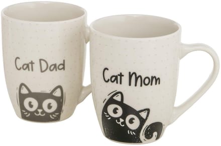 Boltze Home mok kattenmotief 350ml - vaatwasser- en magnetronbestendig.