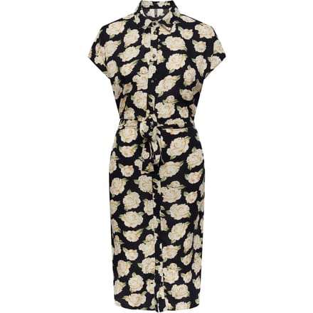 PIECES - PCNYA SS SHIRT DRESS WVN BC - Dames - Mini jurken
