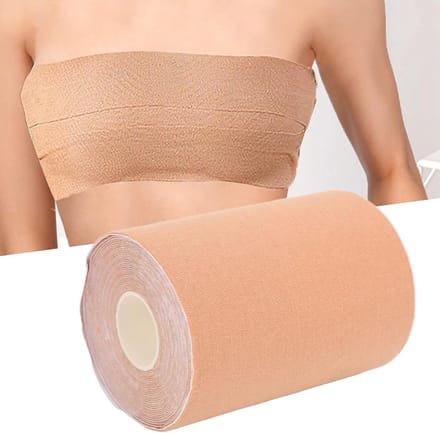 Zelfklevende push-up beha met onzichtbare borsttape voor avondkleding en bruiloft.