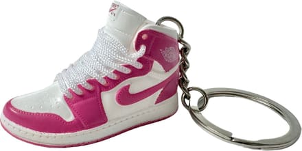 SneakersAdept - Jordan Sleutelhanger - Roze - Nike - 3D Miniatuur - Sneaker Accessoire - Hard plastic - Jordan