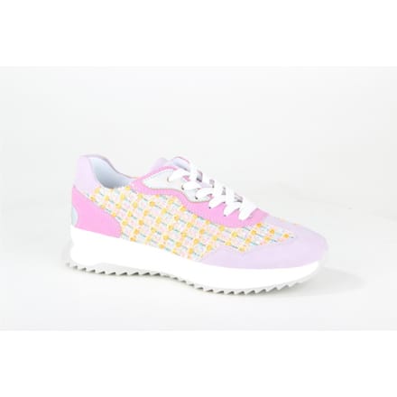 Rieker Evolution Sneakers paars Textiel - Dames - Maat 36