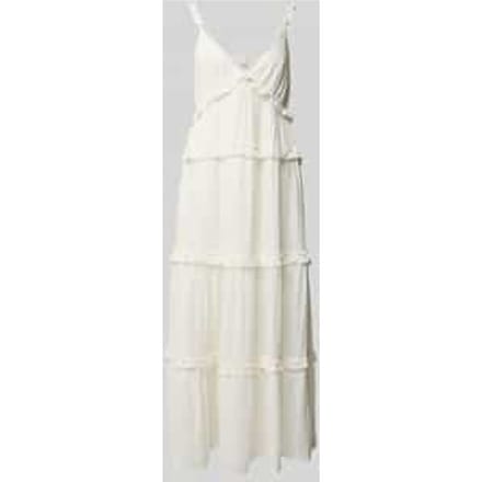 Midi-jurk in laagjeslook, model 'ANINA'