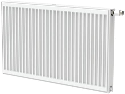 Stelrad Novello 8 ventielradiator type 22 met 8 aansluitingen 700x700mm 1373W wit (Stelrad)