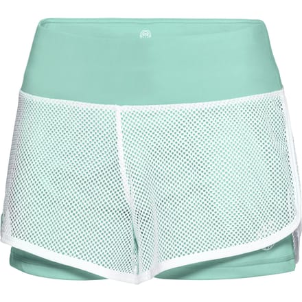 BIDI BADU Efia Tech (2in1) Shorts Dames-Mint,Wit