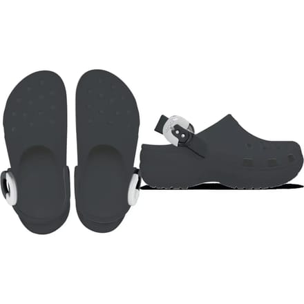 Crocs  Klompen Classic Platform Dipped Buckle Clg
