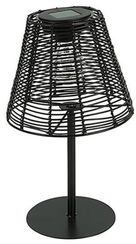 Solar Tafellamp Hira - Zwart - 33 cm