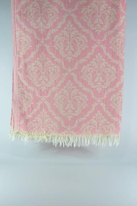 Isinda – Turkse hamamdoek – 100x180 cm – katoen – licht & sneldrogend – roze