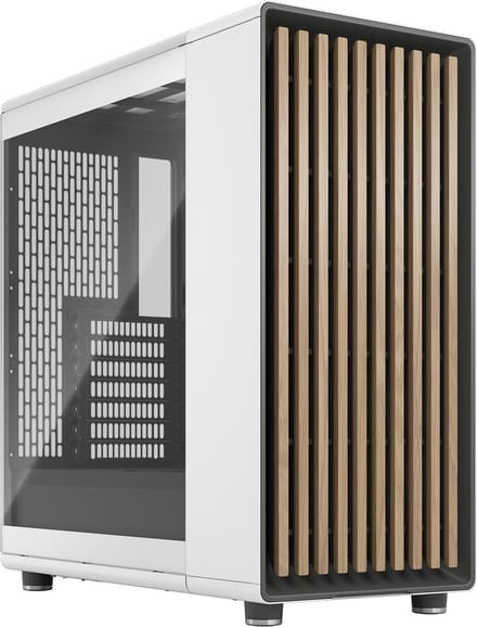 Fractal Design North TG - Chalk White - Case - Miditower - Wit