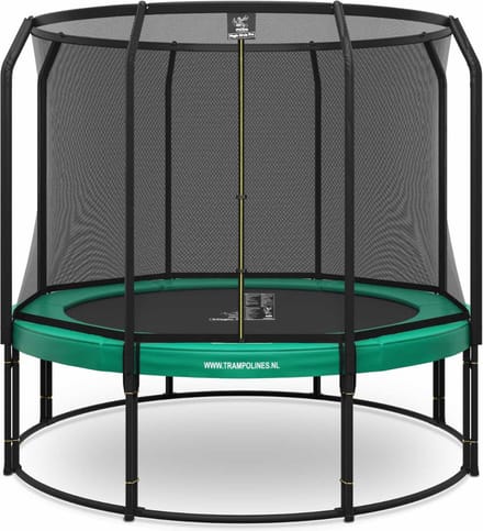 Magic Circle Pro - Trampoline met veiligheidsnet - ø 305 cm - Groen - Ronde trampoline met net - Buitenspeelgoed