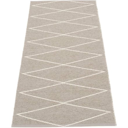 Pappelina - Max vloerkleed - modder - 70 x 160 cm - bruin