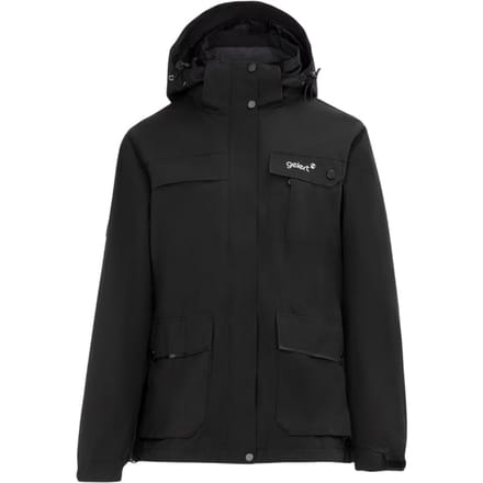 Gelert Dames Winddichte 3-in-1 Waterproof Jas (Zwart)