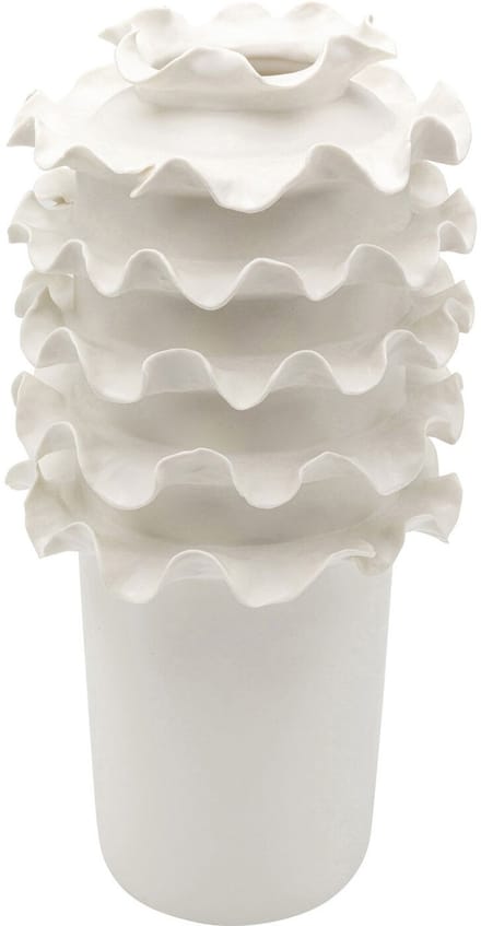 Vaas Viento 39cm wit Kare Design