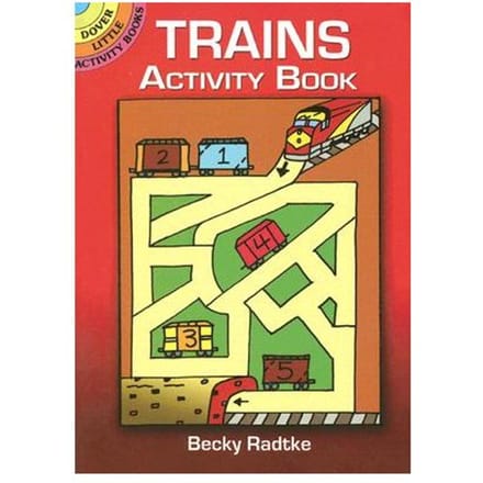 Trains Activity Book - Radtke, Becky