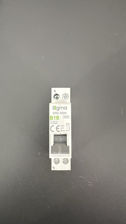 Sigma installatie automaat 16A B 1P+N