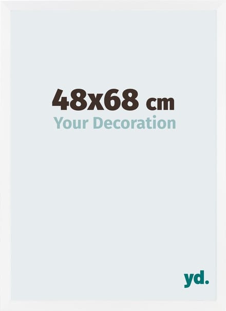 Your Decoration - Fotolijst 48x68 cm - MDF - Wit Mat - Catania