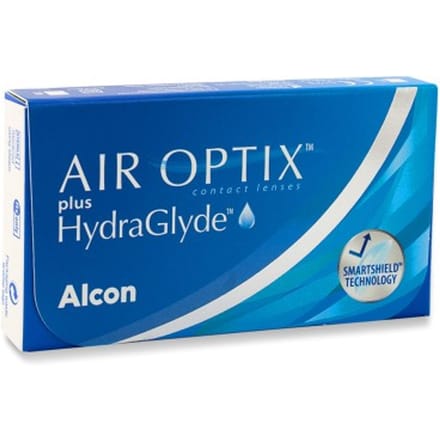 -0.75 - Air Optix® Plus Hydraglyde® - 3 pack - Maandlenzen - BC 8.60 - Contactlenzen