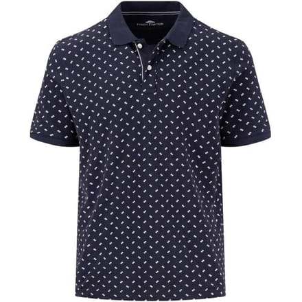 Fynch-Hatton Polo Mini Allover Pattern Navy / male