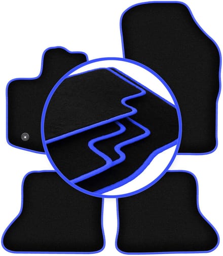 CARLUX-BLAUW automatten voor: Dacia Dokker minivan (2013-)