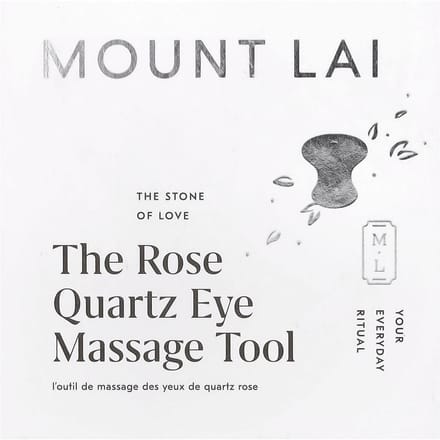 Mount Lai, Rozenkwarts Oogmassage Tool, 1 Pak gray