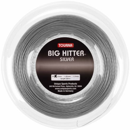 Tourna Big Hitter Rol Snaren 220m-Zilver