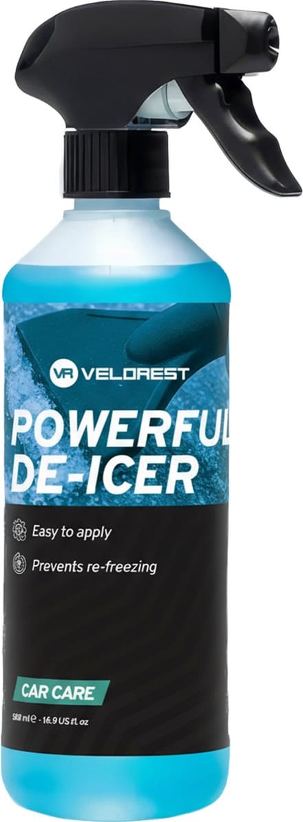 Velorest De-Icer Auto - Ruitenontdooier Spray - Antivries Spray - Ontdooispray - 500ml