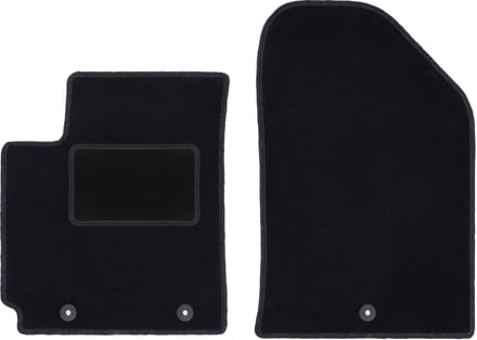 Voormatten zwart voor: Kia Picanto II JE hatchback (2011-2017)
