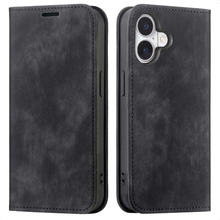 imoshion Hoesje - Geschikt voor Apple iPhone 17 - Slim Bookcase - Zwart