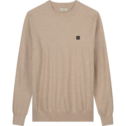 Dstrezzed Pullover Beige Melange - Maat L - Heren - Pullovers