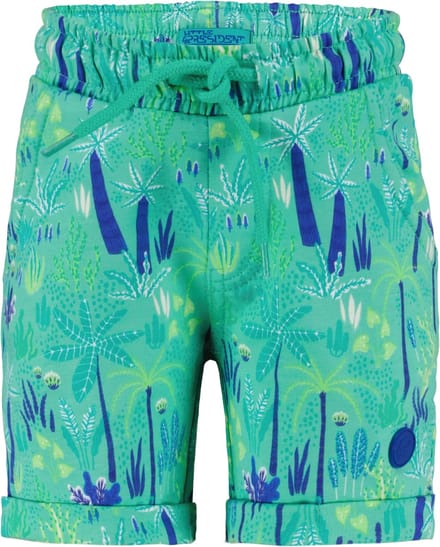 4PRESIDENT Korte Broek Jongens Short - Marine Green - Maat 74