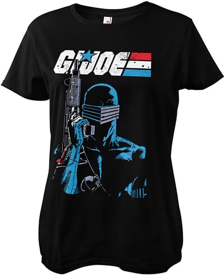G.I. Joe Dames-T-shirt 'Snake Eyes Close Up Girly'