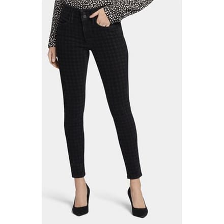 Ami Skinny Jeans Pied-De-Poule Premium Denim | Houndstooth