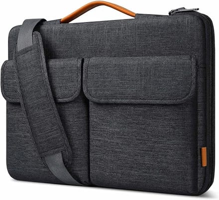 15.6 inch laptoptas met 360° bescherming en handige organizer