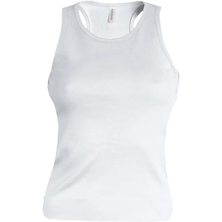 Tank Top Dames M Kariban Mouwloos White 100% Katoen