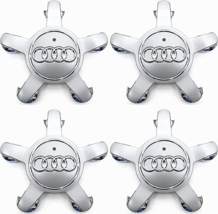 Audi naafkappen set van 4 - 8R0601165 - naafdoppen - wieldoppen