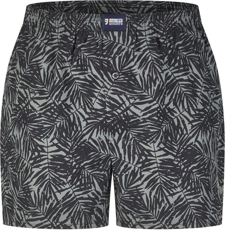 Happy Shorts Wijde Boxershort Heren Palm Bladeren - Maat M