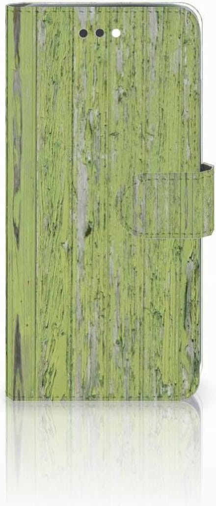Apple iPhone 7 Plus | 8 Plus Book Style Case Green Wood