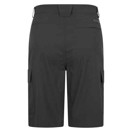Mountain Warehouse Heren Delta Stretch Cargo Shorts (Zwart)