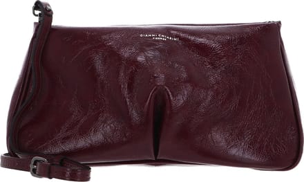 GIANNI CHIARINI Leren Schoudertas Celeste Crossbody Bag Red Beet Wijnrood