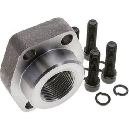 2'' SAE Flens 3000 psi Blank staal met G1-1/4'' Binnendraad ISO 6162-1