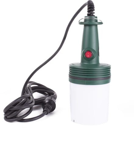 Hofftech LED looplamp - stof- en spatwaterdicht - 5 meter kabel - warmwit licht 4000K - 11 x 27 cm