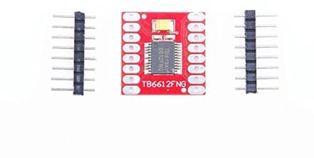 Dubbele motoraandrijfmodule 1A voor Arduino
