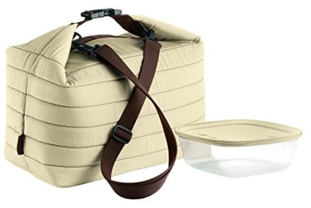 Grote Verwarmingszak Set met Container, 30 x 18 x 30 cm, 1400 cc - Klei