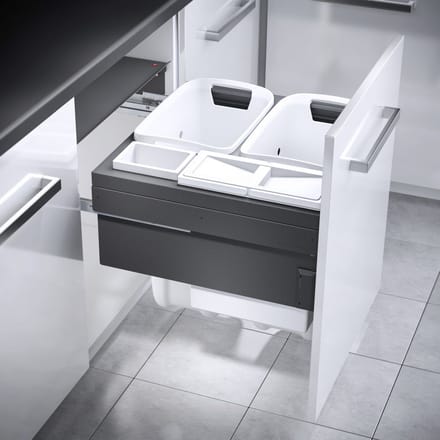 Hailo Laundry Carrier afvalsysteem 60 - 80,5 liter
